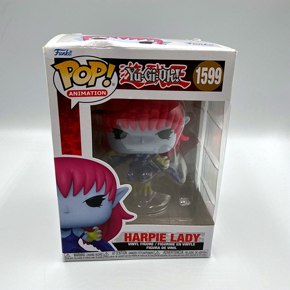 Funko Pop Yu-Gi-Oh Harpie Lady 1599 Animation Vinyl Figure New Damaged Box